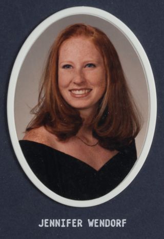 Theta Chapter Composite Detail, Jennifer Wendorf, 1997-1998