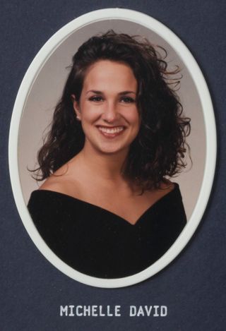 Theta Chapter Composite Detail, Michelle David, 1997-1998