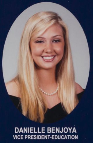 Theta Chapter Composite Detail, Danielle Benjoya, 2005-2006