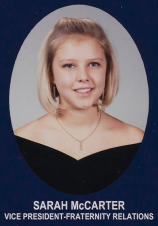 Theta Chapter Composite Detail, Sarah McCarter, 2005-2006