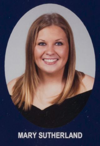 Theta Chapter Composite Detail, Mary Sutherland, 2005-2006