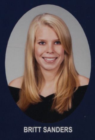 Theta Chapter Composite Detail, Britt Sanders, 2005-2006