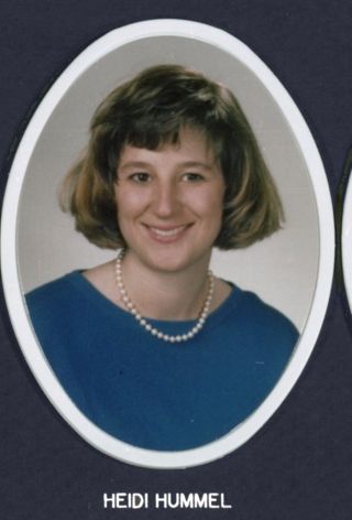 Theta Chapter Composite Detail, Heidi Hummel, 1989-1990