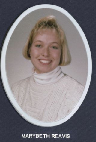 Theta Chapter Composite Detail, Marybeth Reavis, 1989-1990