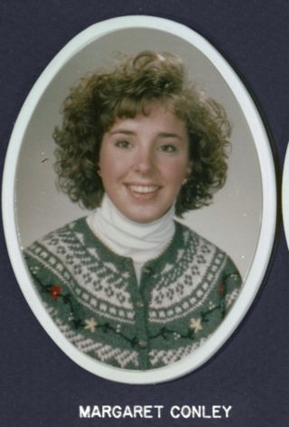 Theta Chapter Composite Detail, Margaret Conley, 1989-1990