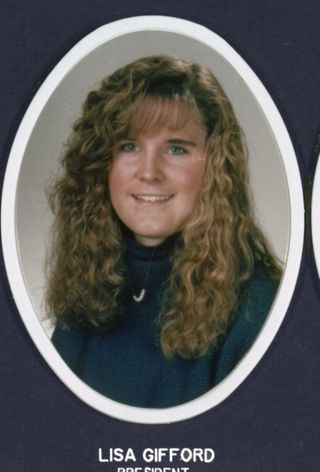 Theta Chapter Composite Detail, Lisa Gifford, 1989-1990