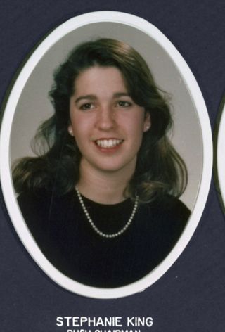 Theta Chapter Composite Detail, Stephanie King, 1989-1990