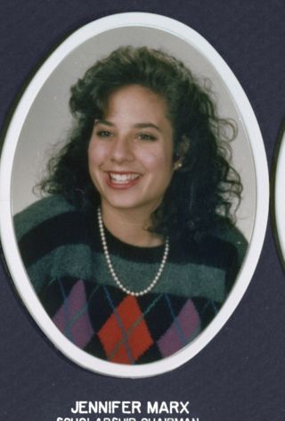 Theta Chapter Composite Detail, Jennifer Marx, 1989-1990