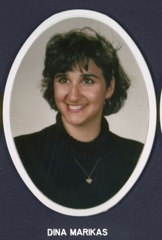 Theta Chapter Composite Detail, Dina Marikas, 1989-1990