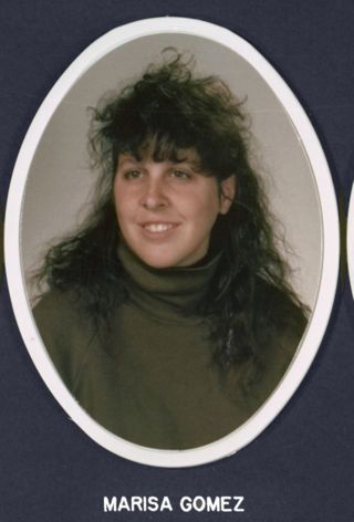 Theta Chapter Composite Detail, Marisa Gomez, 1989-1990