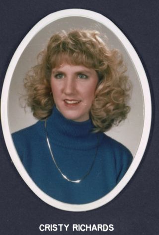 Theta Chapter Composite Detail, Cristy Richards, 1989-1990