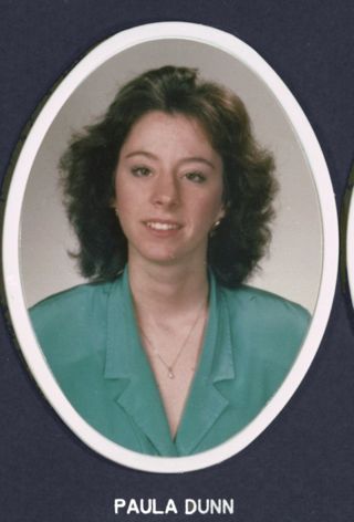 Theta Chapter Composite Detail, Paula Dunn, 1989-1990