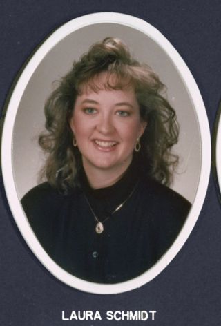 Theta Chapter Composite Detail, Laura Schmidt, 1989-1990