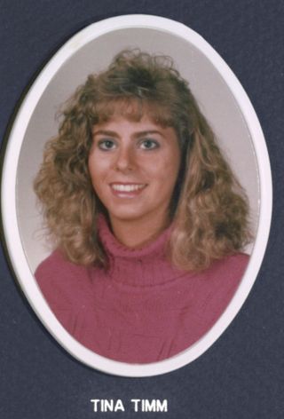 Theta Chapter Composite Detail, Tina Timm, 1989-1990