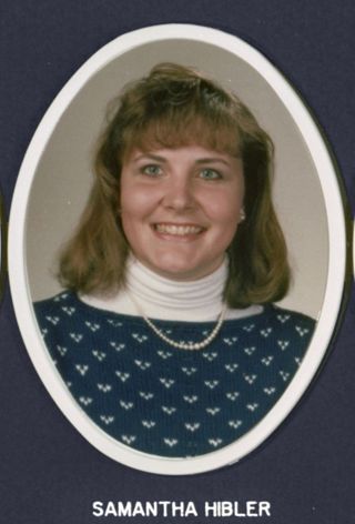 Theta Chapter Composite Detail, Samantha Hibler, 1989-1990