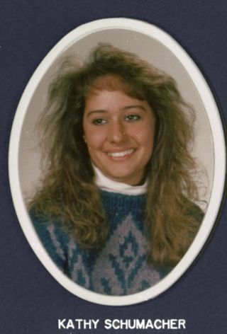 Theta Chapter Composite Detail, Kathy Schumacher, 1989-1990