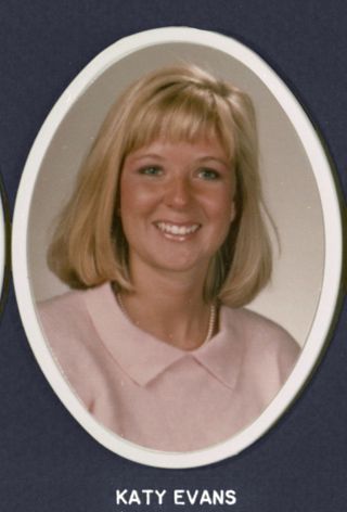 Theta Chapter Composite Detail, Katy Evans, 1989-1990