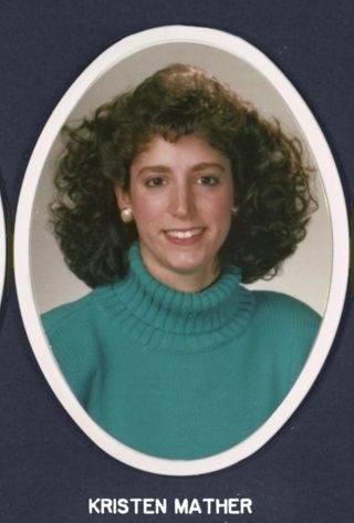 Theta Chapter Composite Detail, Kristen Mather, 1989-1990