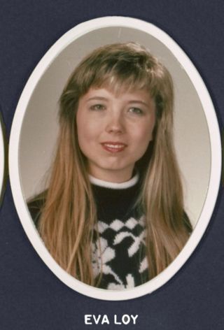 Theta Chapter Composite Detail, Eva Loy, 1989-1990