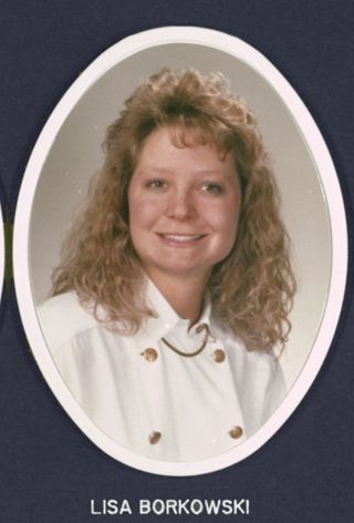 Theta Chapter Composite Detail, Lisa Borkowski, 1989-1990