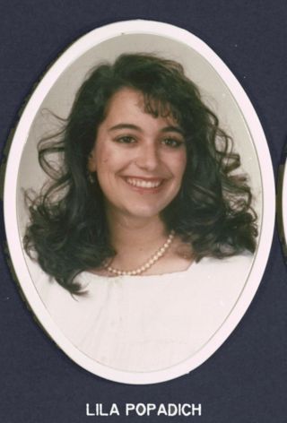 Theta Chapter Composite Detail, Lila Popadich, 1989-1990