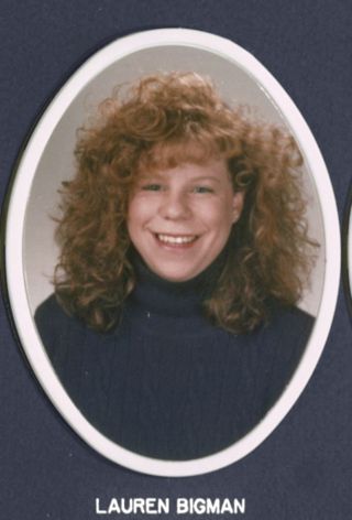 Theta Chapter Composite Detail, Lauren Bigman, 1989-1990