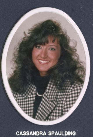 Theta Chapter Composite Detail, Cassandra Spaulding, 1989-1990