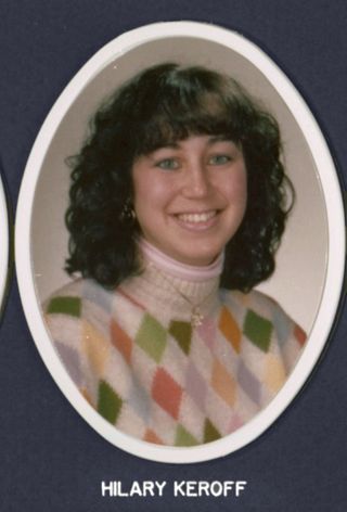 Theta Chapter Composite Detail, Hilary Keroff, 1989-1990