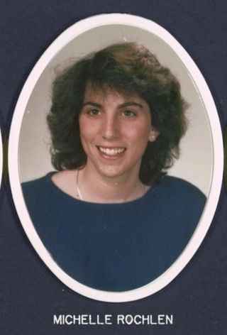 Theta Chapter Composite Detail, Michelle Rochlen, 1989-1990