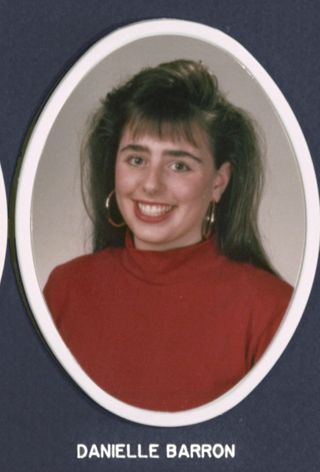 Theta Chapter Composite Detail, Danielle Barron, 1989-1990