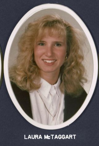 Theta Chapter Composite Detail, Laura McTaggart, 1989-1990