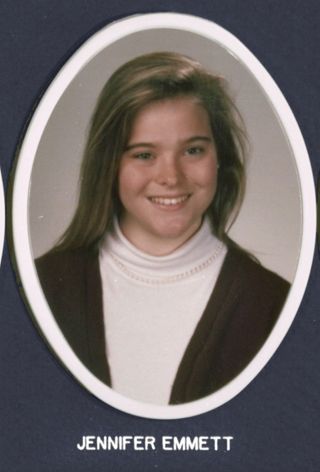 Theta Chapter Composite Detail, Jennifer Emmett, 1989-1990