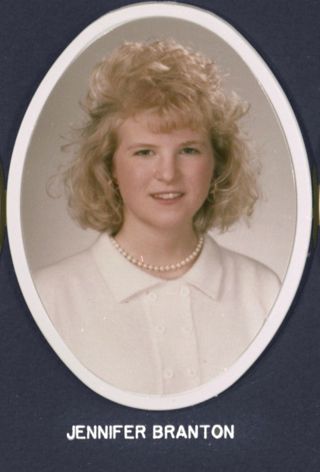 Theta Chapter Composite Detail, Jennifer Branton, 1989-1990