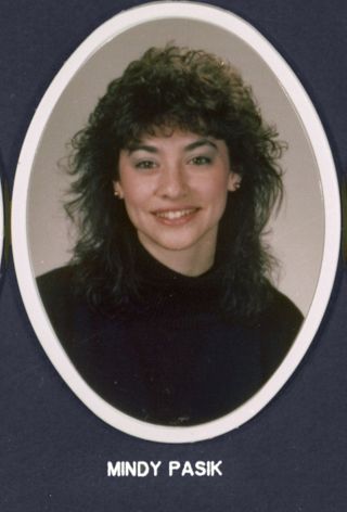 Theta Chapter Composite Detail, Mindy Pasik, 1989-1990