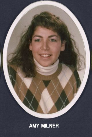 Theta Chapter Composite Detail, Amy Milner, 1989-1990