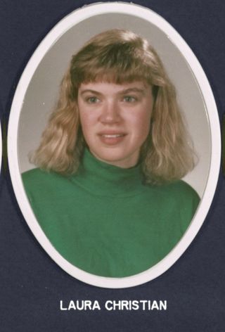 Theta Chapter Composite Detail, Laura Christian, 1989-1990