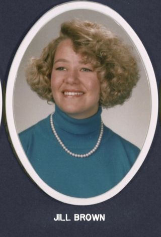 Theta Chapter Composite Detail, Jill Brown, 1989-1990