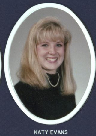 Theta Chapter Composite Detail, Katy Evans, 1990-1991