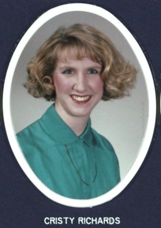 Theta Chapter Composite Detail, Cristy Richards, 1990-1991