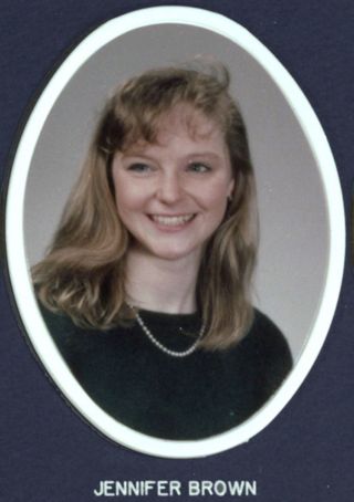 Theta Chapter Composite Detail, Jennifer Brown, 1990-1991