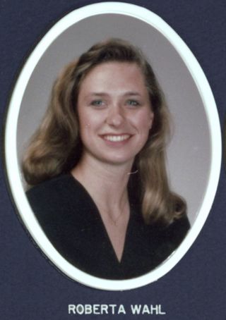 Theta Chapter Composite Detail, Roberta Wahl, 1990-1991