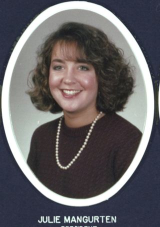 Theta Chapter Composite Detail, Julie Mangurten, 1990-1991