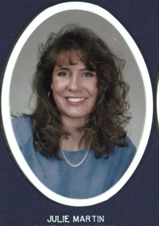 Theta Chapter Composite Detail, Julie Martin, 1990-1991