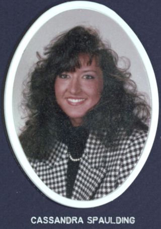 Theta Chapter Composite Detail, Cassandra Spaulding, 1990-1991