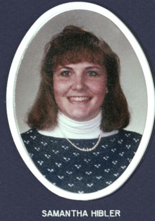 Theta Chapter Composite Detail, Samantha Hibler, 1990-1991