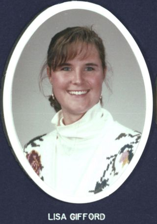 Theta Chapter Composite Detail, Lisa Gifford, 1990-1991