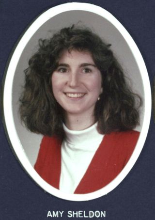 Theta Chapter Composite Detail, Amy Sheldon, 1990-1991