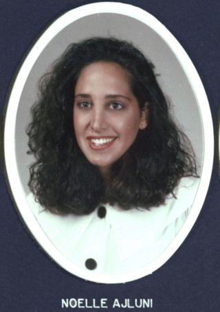 Theta Chapter Composite Detail, Noelle Ajluni, 1990-1991