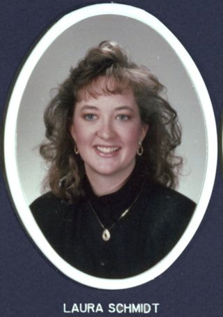 Theta Chapter Composite Detail, Laura Schmidt, 1990-1991