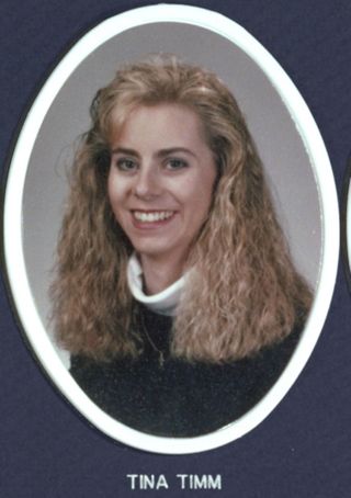 Theta Chapter Composite Detail, Tina Timm, 1990-1991